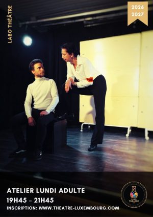 ATELIER LUNDI ADULTES  DÉBUTANT (+1AN D'EXPÉRIENCE) -INTERMÉDIAIRE 19H45 - 21H45