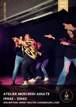 ATELIER MERCREDI ADULTE DÉBUTANT 19H45 - 21H45