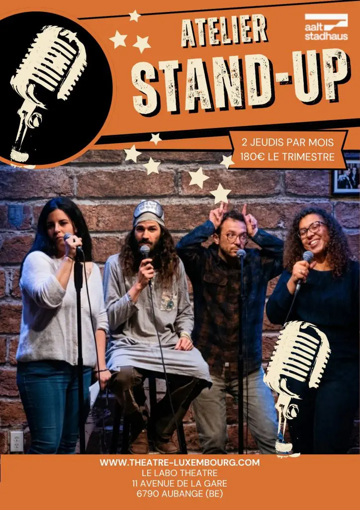 Atelier stand-up - jeudi 19H45 - 21H45