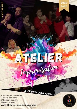 Atelier Improvisation - jeudi 19h45 - 21h45